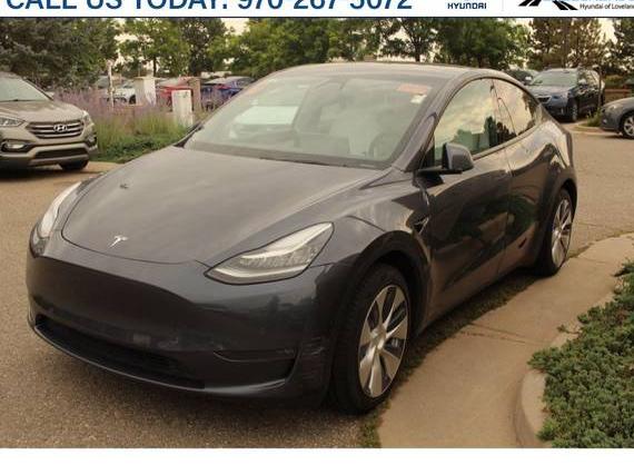 TESLA MODEL Y 2020 5YJYGDEE2LF017978 image